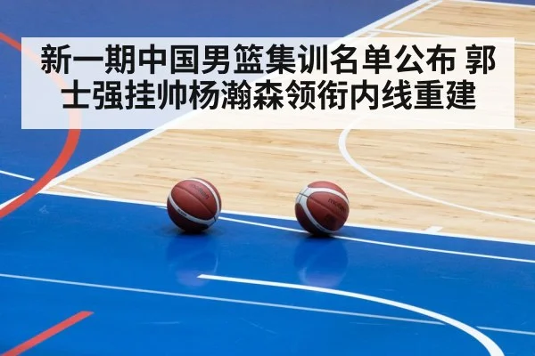 新一期中国男篮集训名单公布 郭士强挂帅杨瀚森领衔内线重建